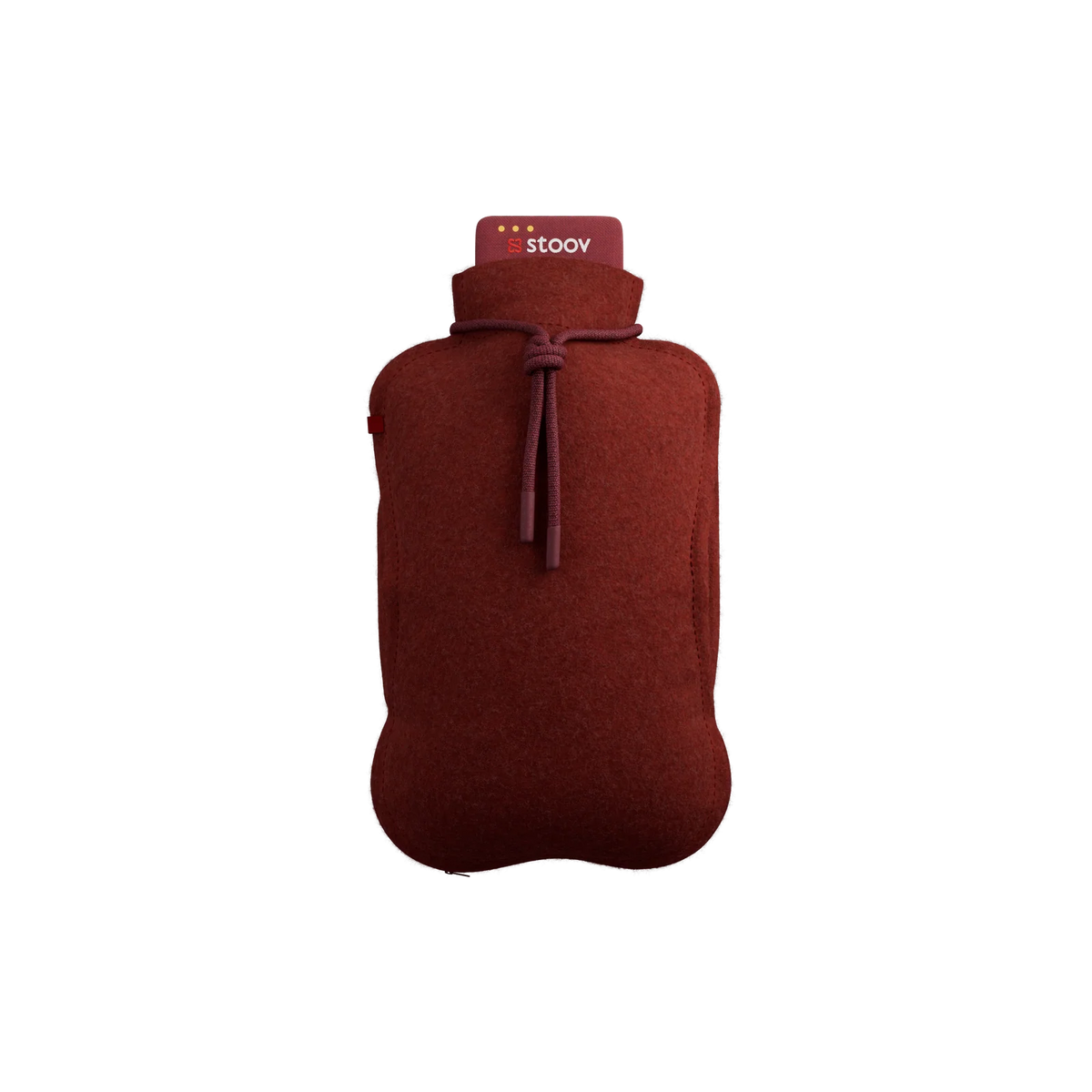 Stoov Homey XL Flex warmtekussen in Earth Red, 28x42 cm, flexibel en oplaadbaar, geschikt als kussen of deken.