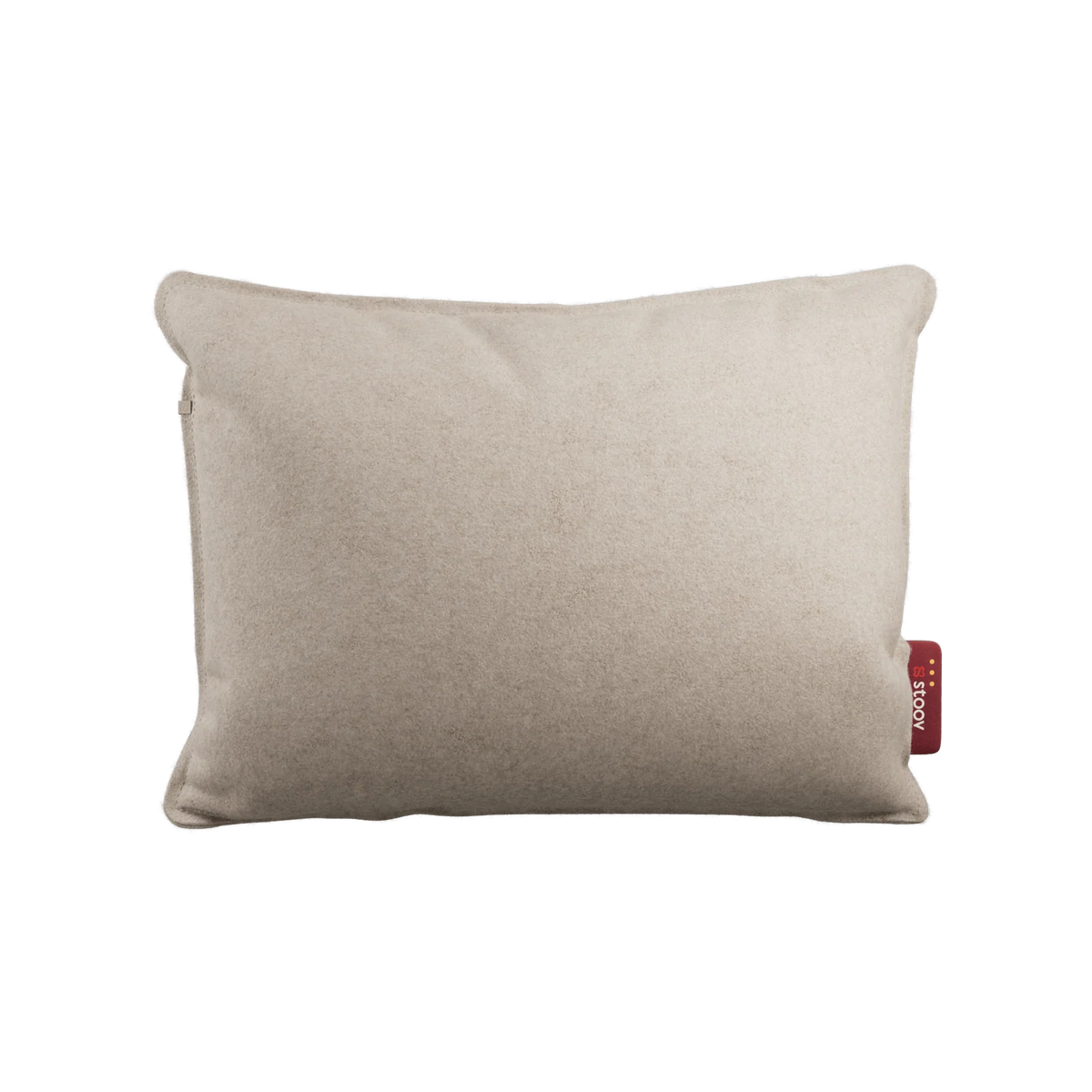 Stoov Ploov Flex oplaadbaar warmtekussen 45x60cm, zacht beige, kussen en dekens, comfortabel en herbruikbaar.