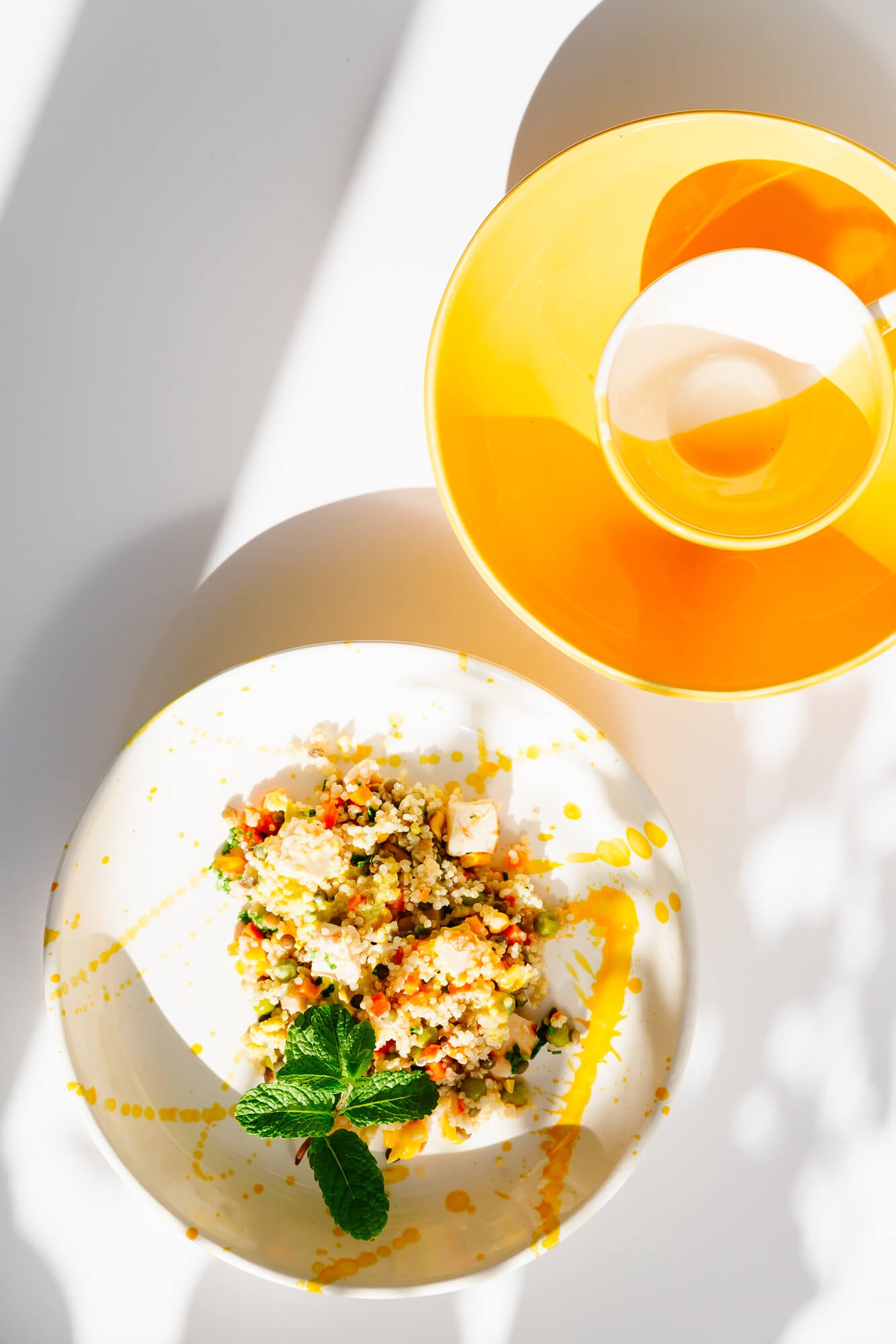 Val Pottery Brekky Bowl Yellow - Oosterlinck