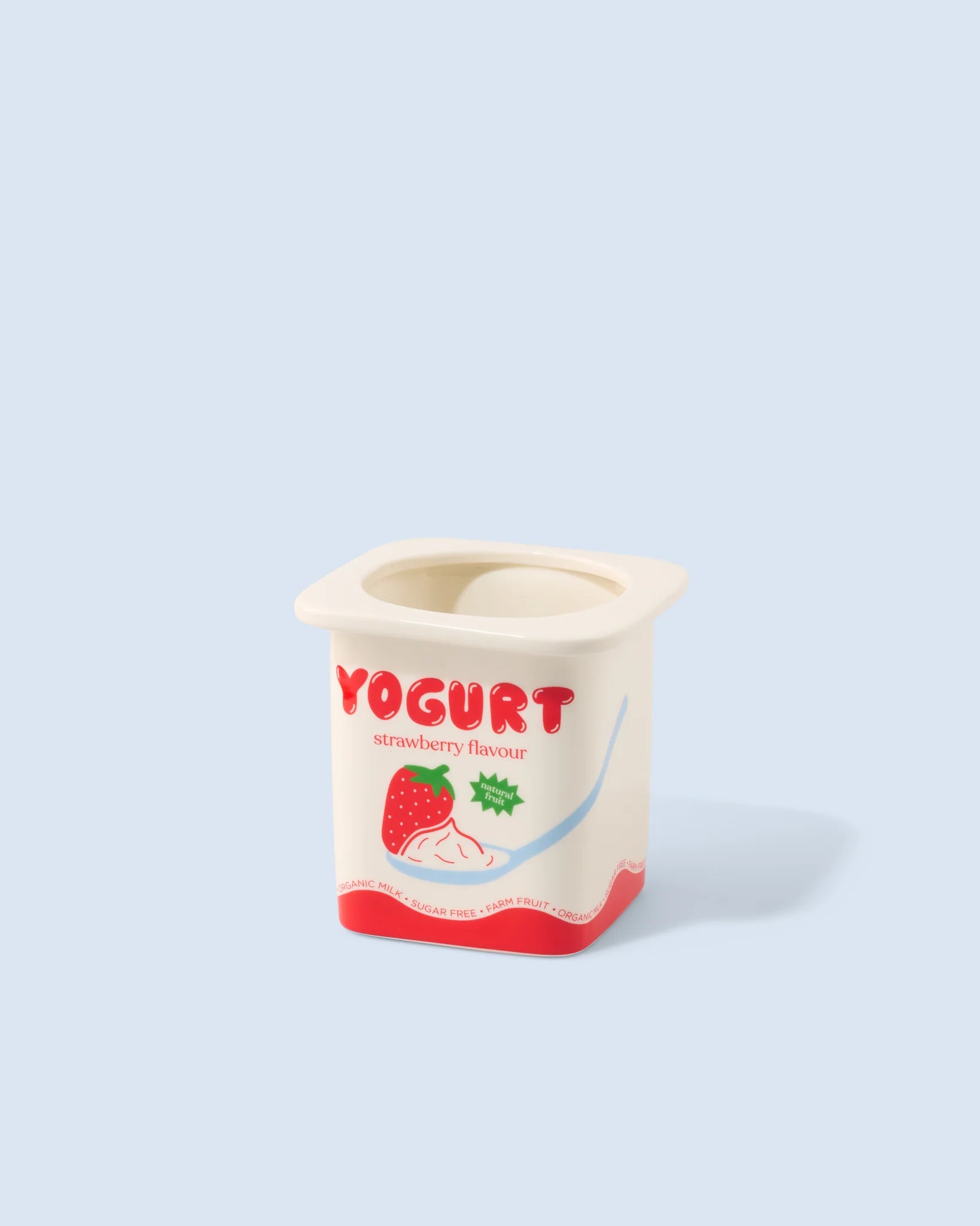 Fluid Market strawberry yoghurt vaas - Oosterlinck Home