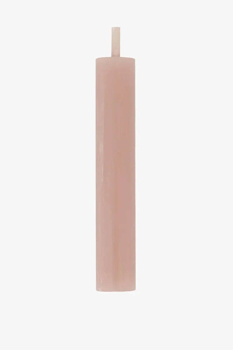 ZUSSS Kaarsen terra roze of grijsblauw / doosje van 4 - Oosterlinck