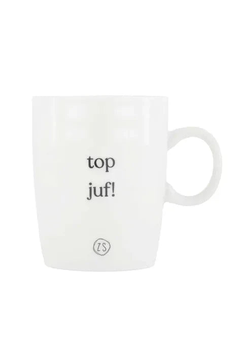 ZUSSS THEEMOK TOP JUF WIT - Oosterlinck