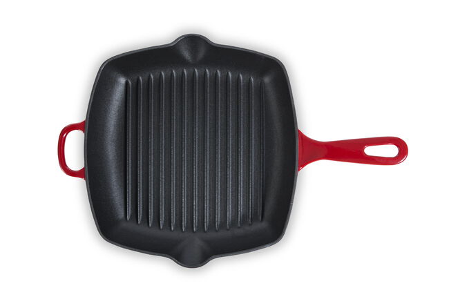 BK Bourgogne grillpan 26x26 cm - (rood of zwart) - Oosterlinck