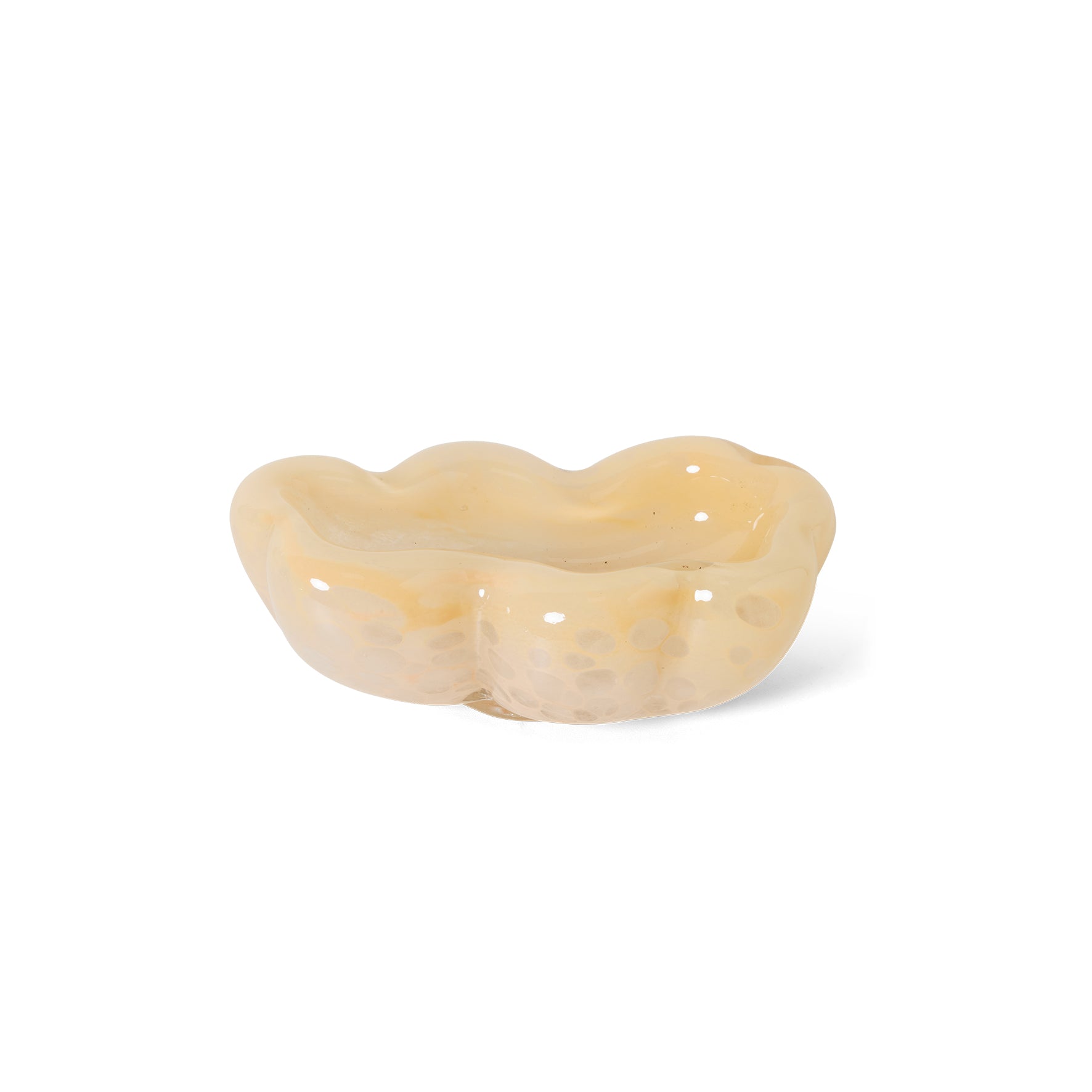 HK Living Glass bowl Oyster - Oosterlinck Home