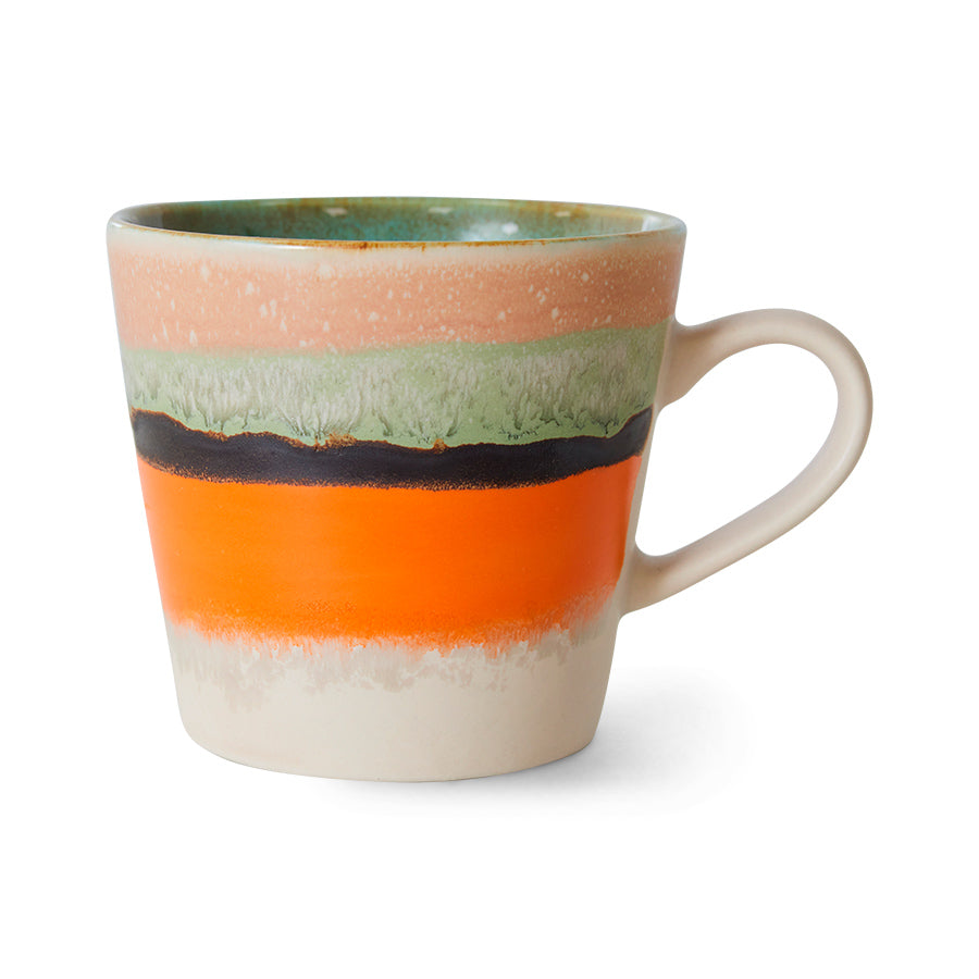 HK Living 70s ceramics cappuccino mug 5+1 GRATIS