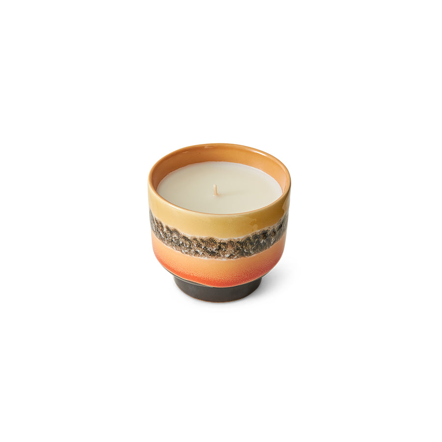 HK Living 70s Keramische geurkaars small in geschenkdoos - Oosterlinck