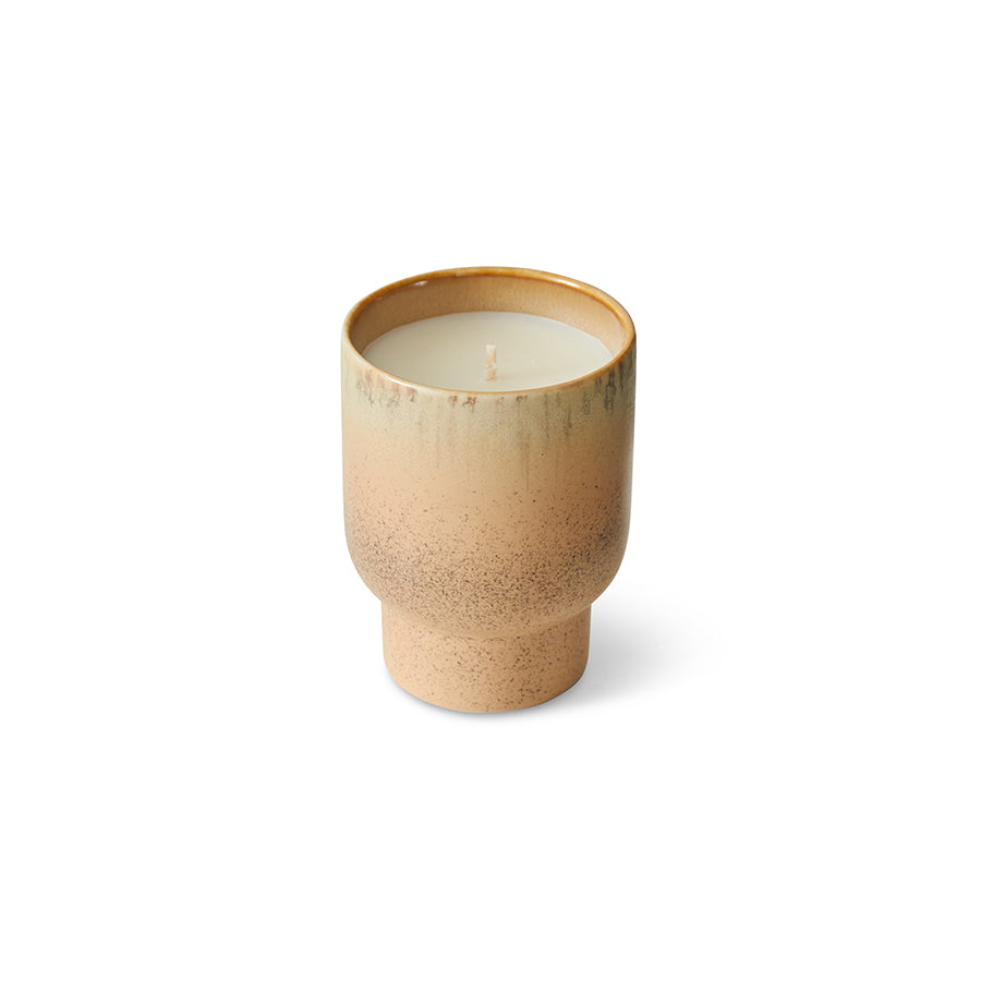 HK Living 70s Keramische geurkaars small in geschenkdoos - Oosterlinck
