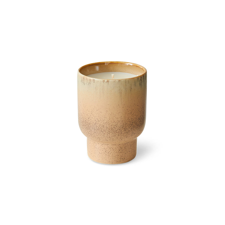 HK Living 70s Keramische geurkaars small in geschenkdoos - Oosterlinck
