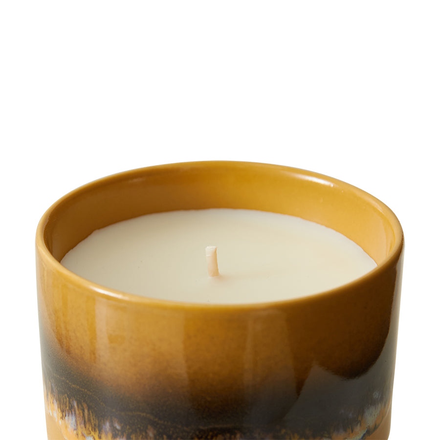 HK Living 70s Keramische geurkaars small in geschenkdoos - Oosterlinck