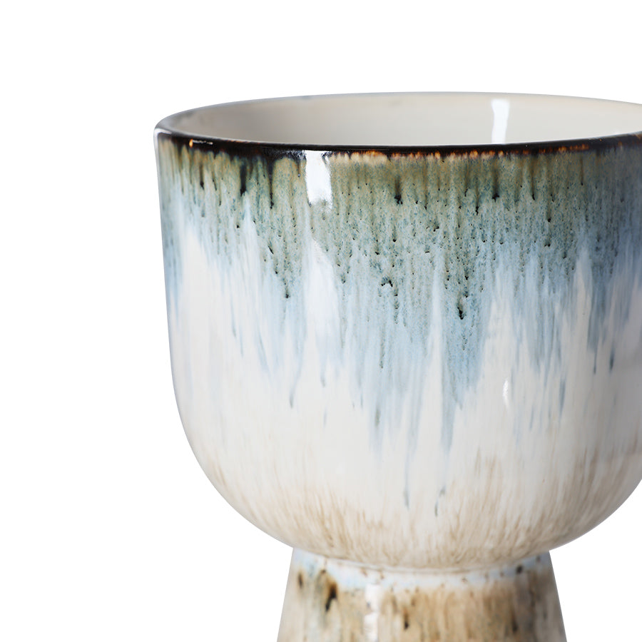 HK Living Retro flower pot glacier - Oosterlinck Home