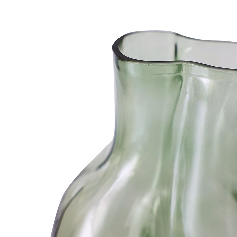HK Living Gleam glass medium vase - Oosterlinck