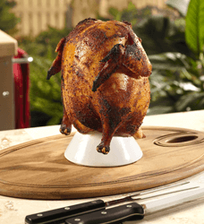Big Green Egg Ceramic Poultry Roaster - Oosterlinck