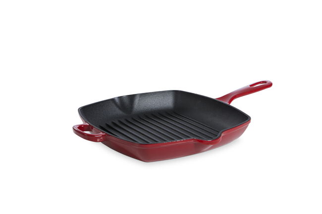 BK Bourgogne grillpan 26x26 cm - (rood of zwart) - Oosterlinck