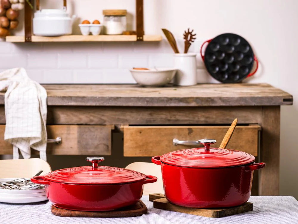 BK Bourgogne Stoofpot 28cm - chili red - Oosterlinck