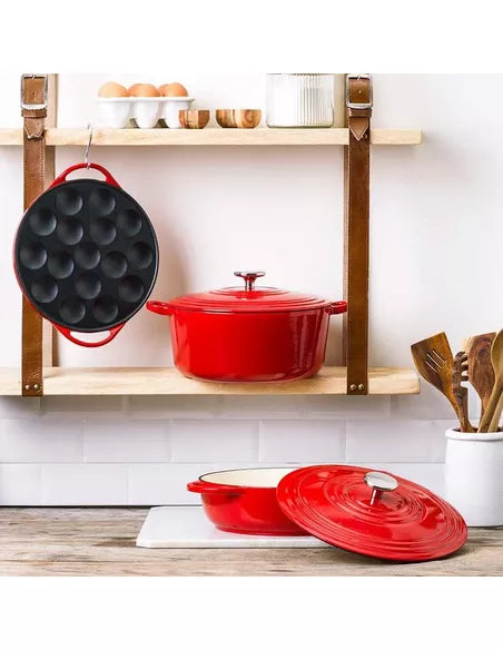 BK Bourgogne Stoofpot 24cm - chili red - Oosterlinck