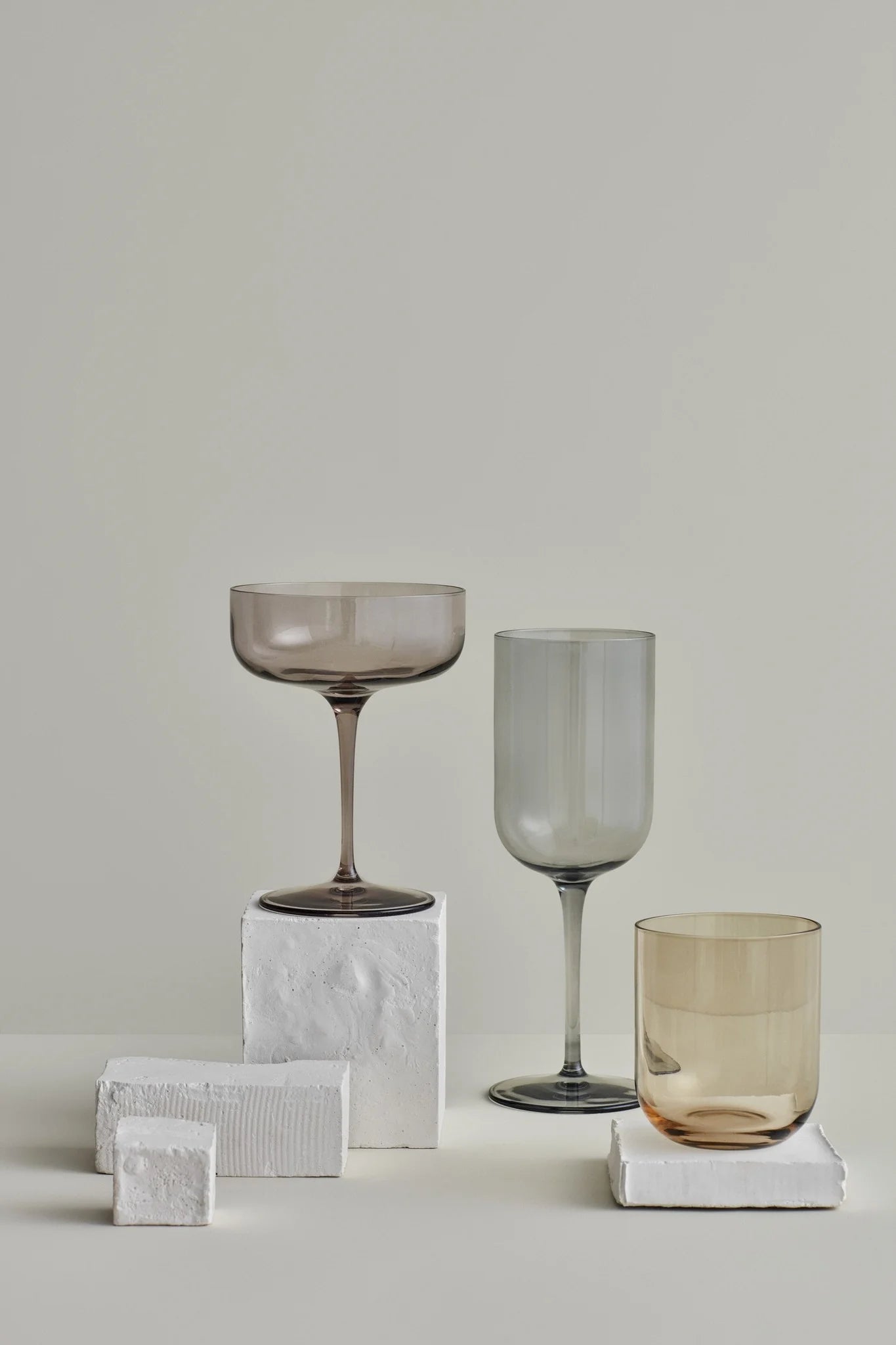 Blomus Glazen Fuum Nomad set van 4 - 70% - Oosterlinck Home