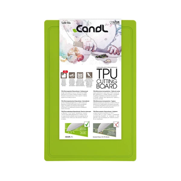 Candl Flexibele anti-bacteriële snijplank large - diverse kleuren - Oosterlinck