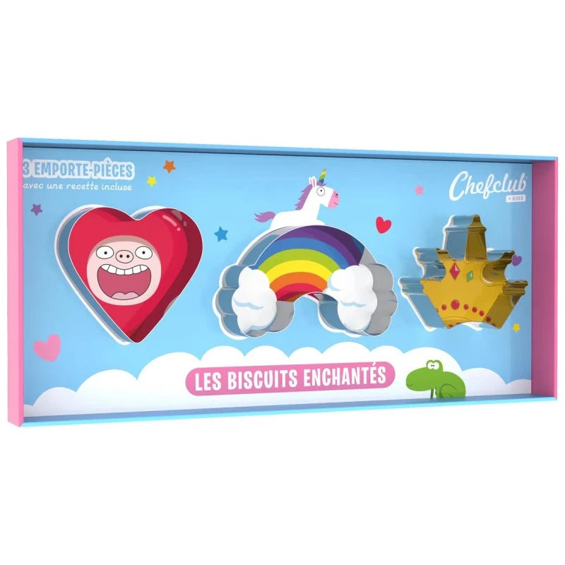 Chefclub Koekjesuitstekers - set van 3 / varianten - Oosterlinck