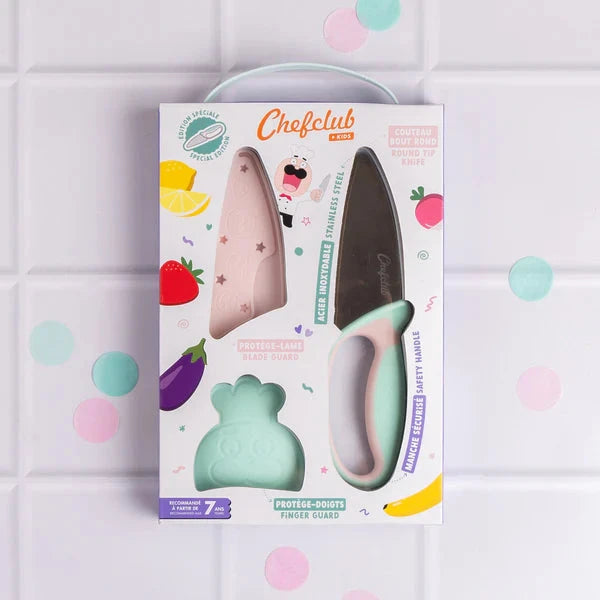 Chefclub Kidsknife met vingerbeschermer - Oosterlinck