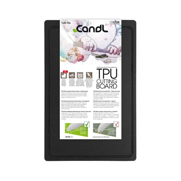 Candl Flexibele anti-bacteriële snijplank large - diverse kleuren - Oosterlinck