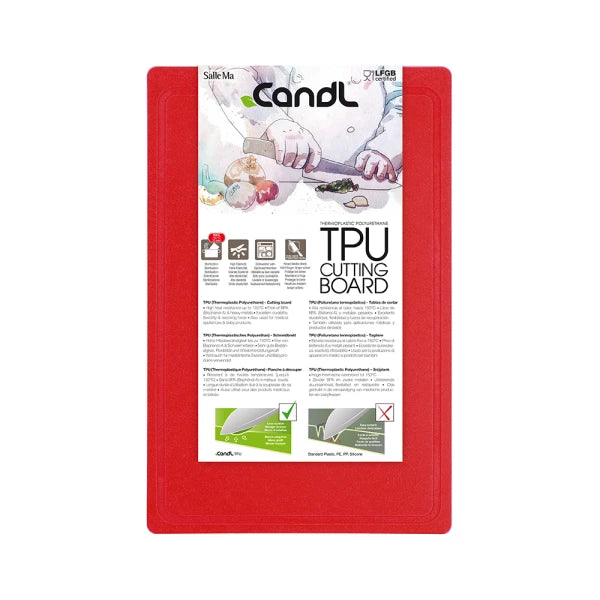 Candl Flexibele anti-bacteriële snijplank large - diverse kleuren - Oosterlinck