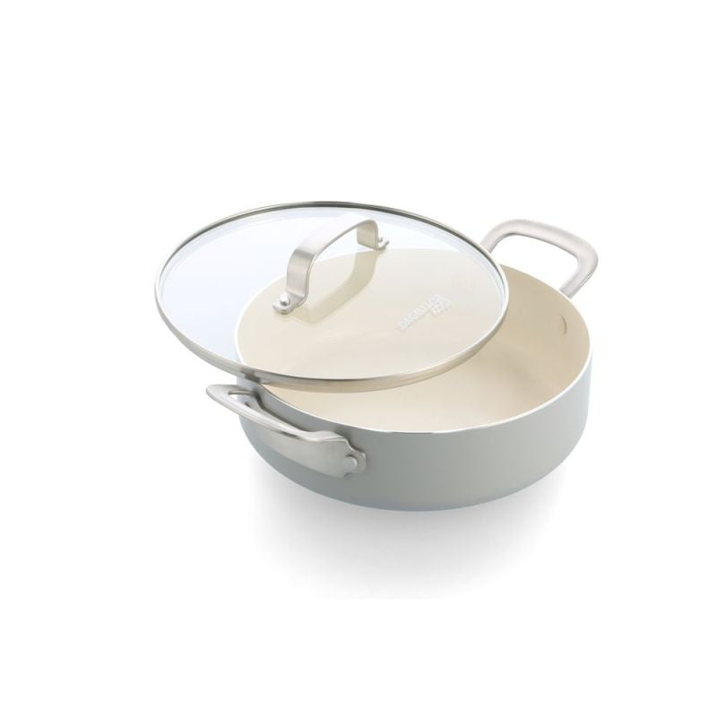 Dagelijkse Kost Proline keramische antikleef stoofpan 24cm met deksel - Oosterlinck
