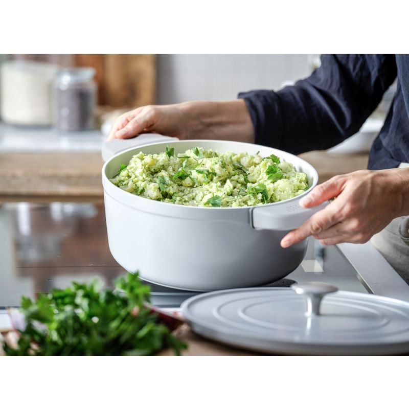 Dagelijkse Kost Proline keramische antikleef stoofpot 26cm - Oosterlinck