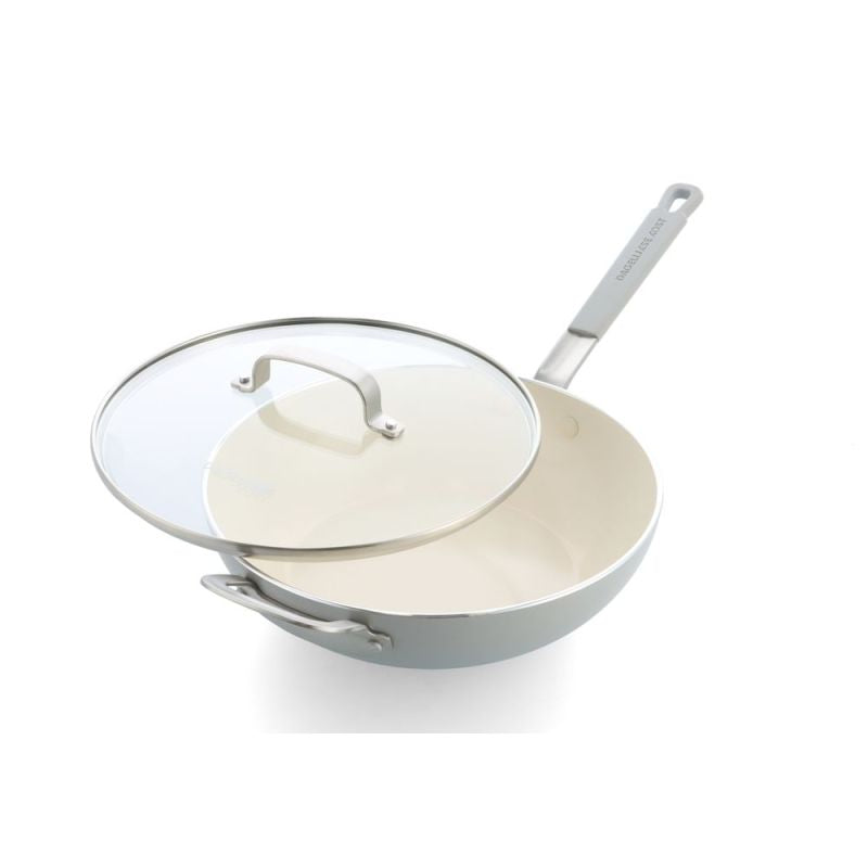 Dagelijkse Kost Proline keramische antikleefwok 28cm met deksel - Oosterlinck