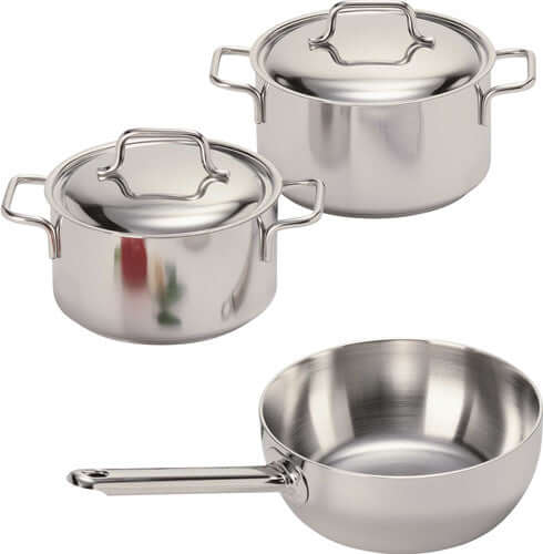 Demeyere Apollo 7 kookpottenset 3-delig