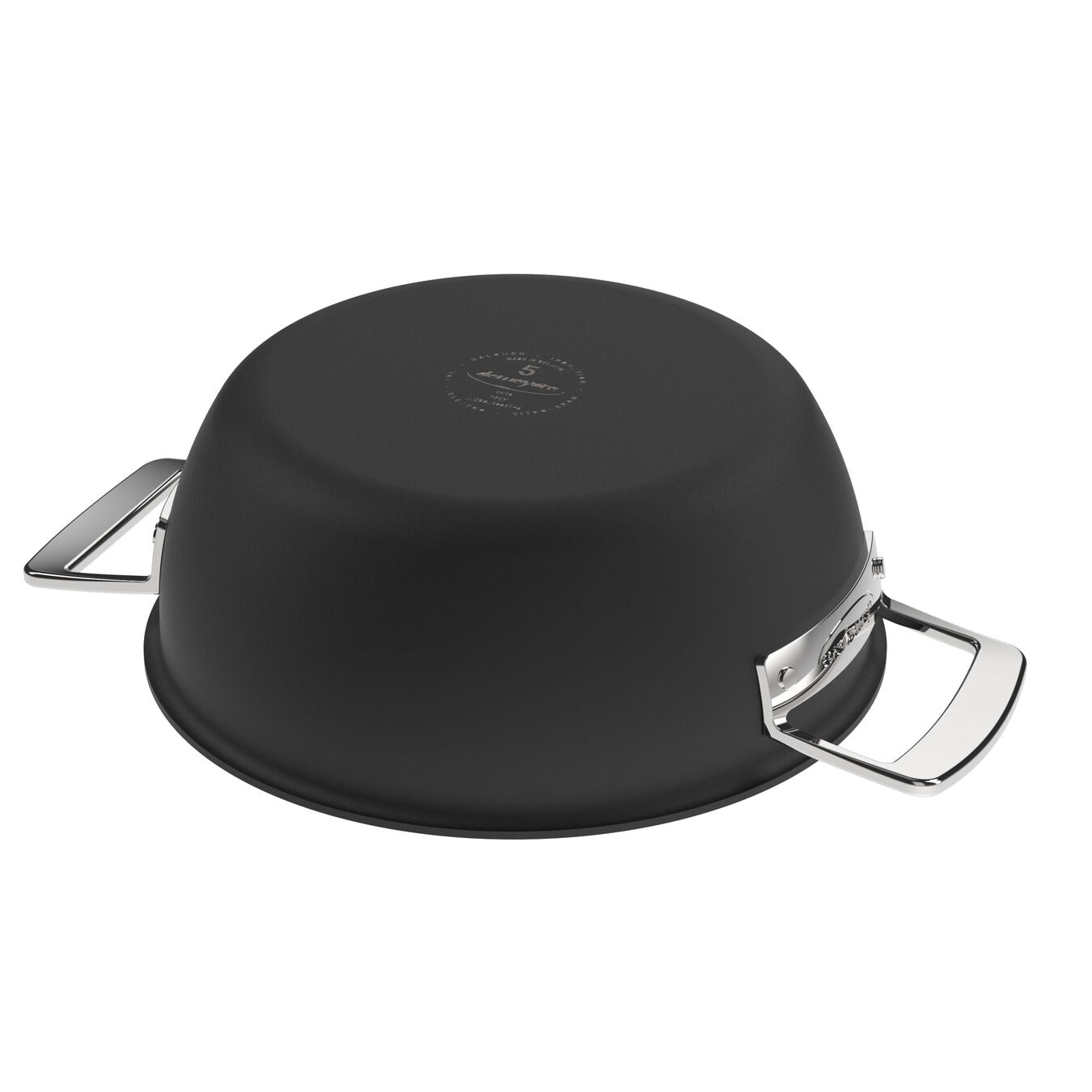 Demeyere Black 5 Conische sudderpot met deksel 24cm (3,3l) - Oosterlinck