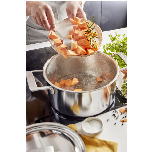 Demeyere Industry 5 kookpot met deksel - verschillende maten - Oosterlinck