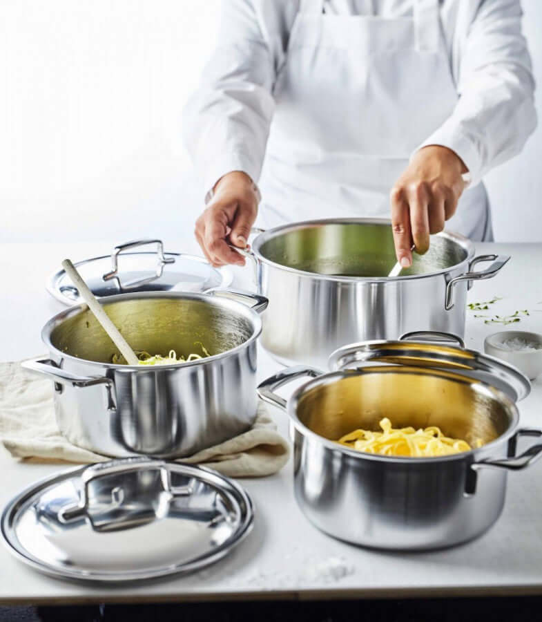 Demeyere Intense driedelige kookpottenset - Oosterlinck