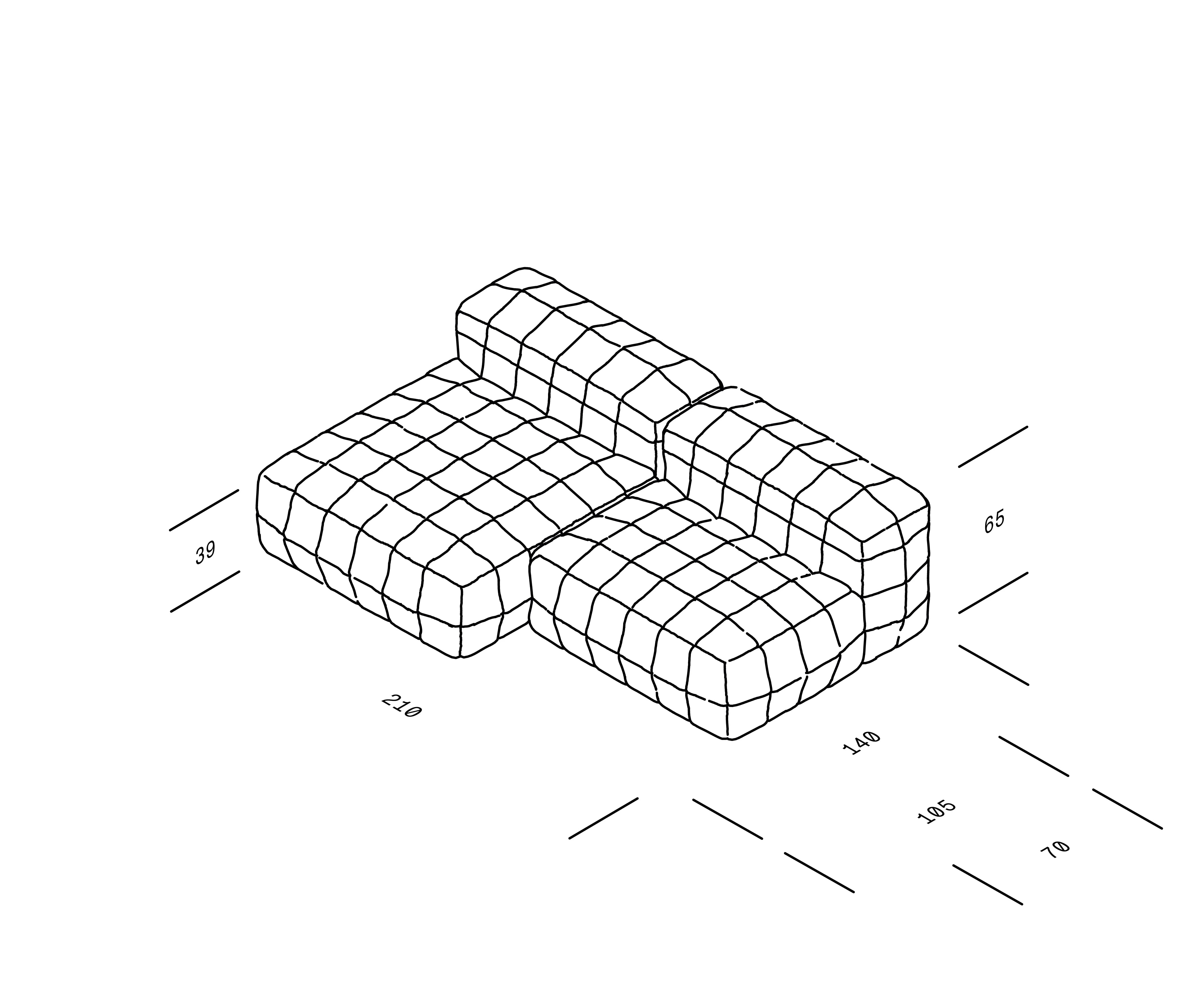 Objekte Unserer Tage Henn sofa - Design 01