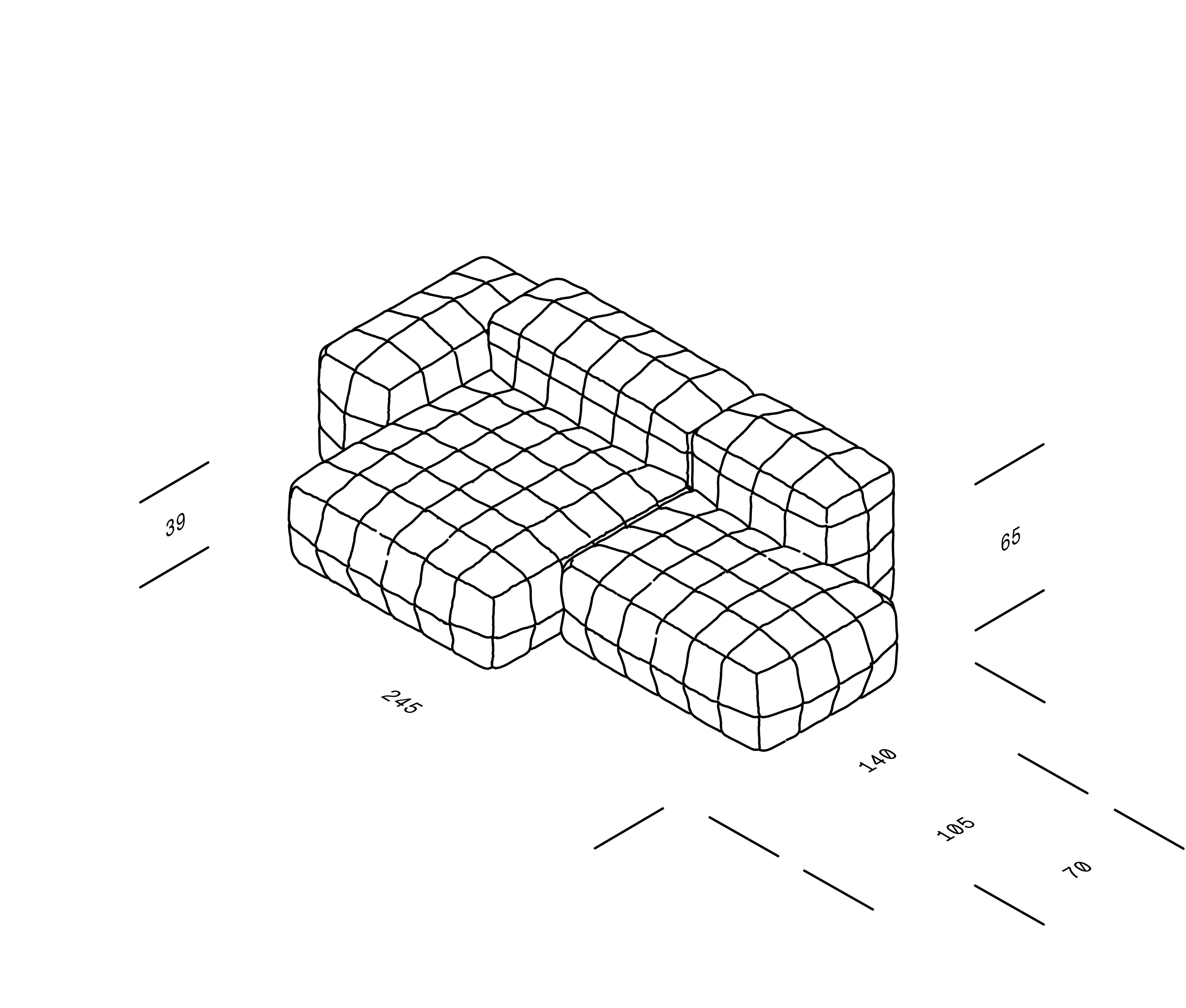 Objekte Unserer Tage Henn sofa - Design 02