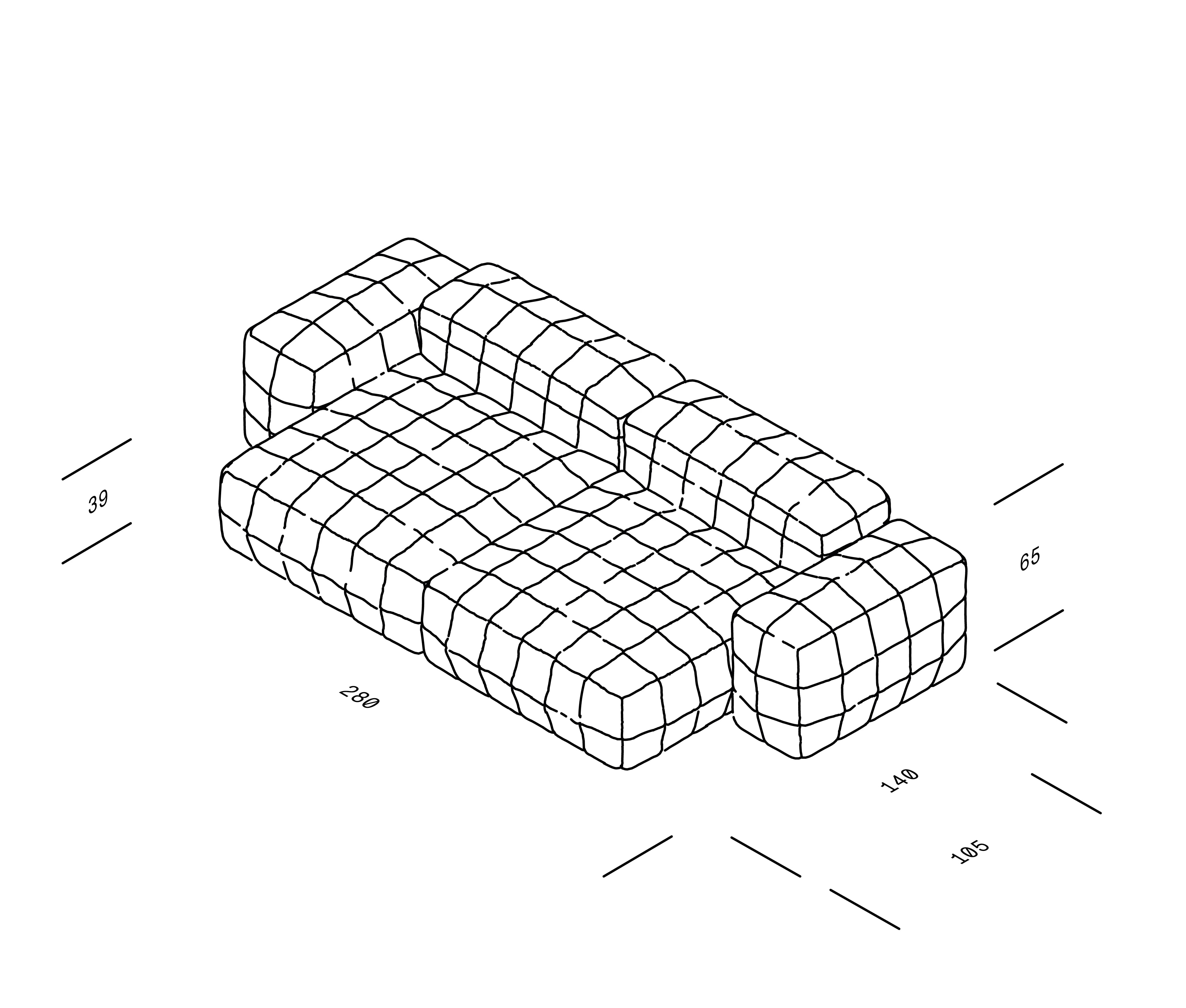Objekte Unserer Tage Henn sofa - Design 03