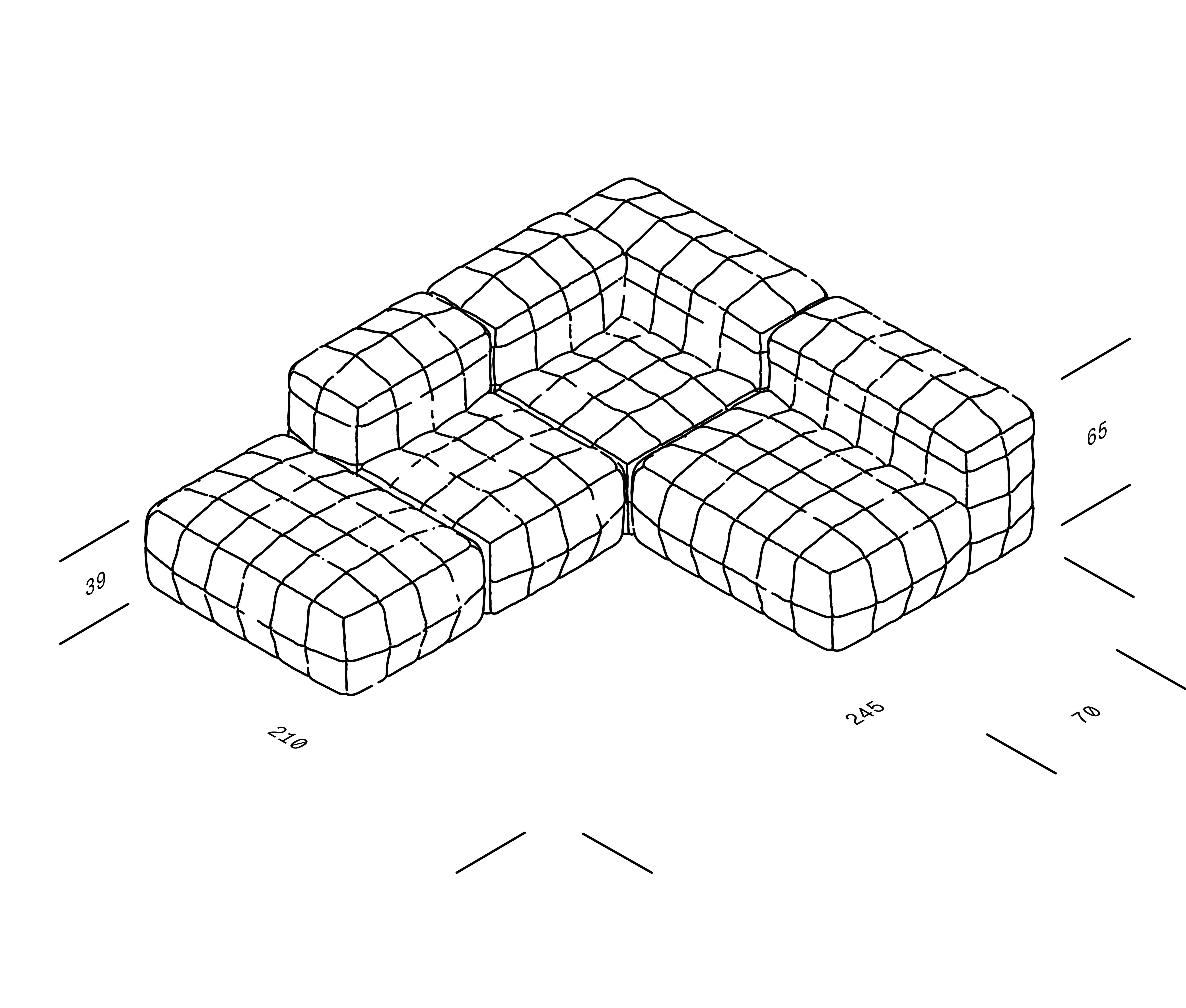 Objekte Unserer Tage Henn sofa - Design 04