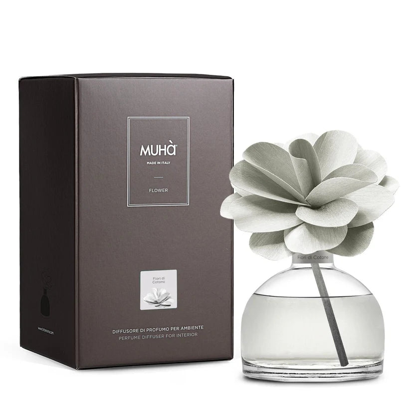 Muhà Diffuser Flower Camelia 200ml Cotton Flower