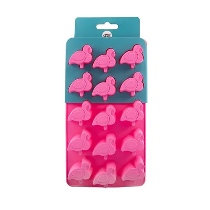Dotz silicone ijsblokjesvorm flamingo's - Oosterlinck Home