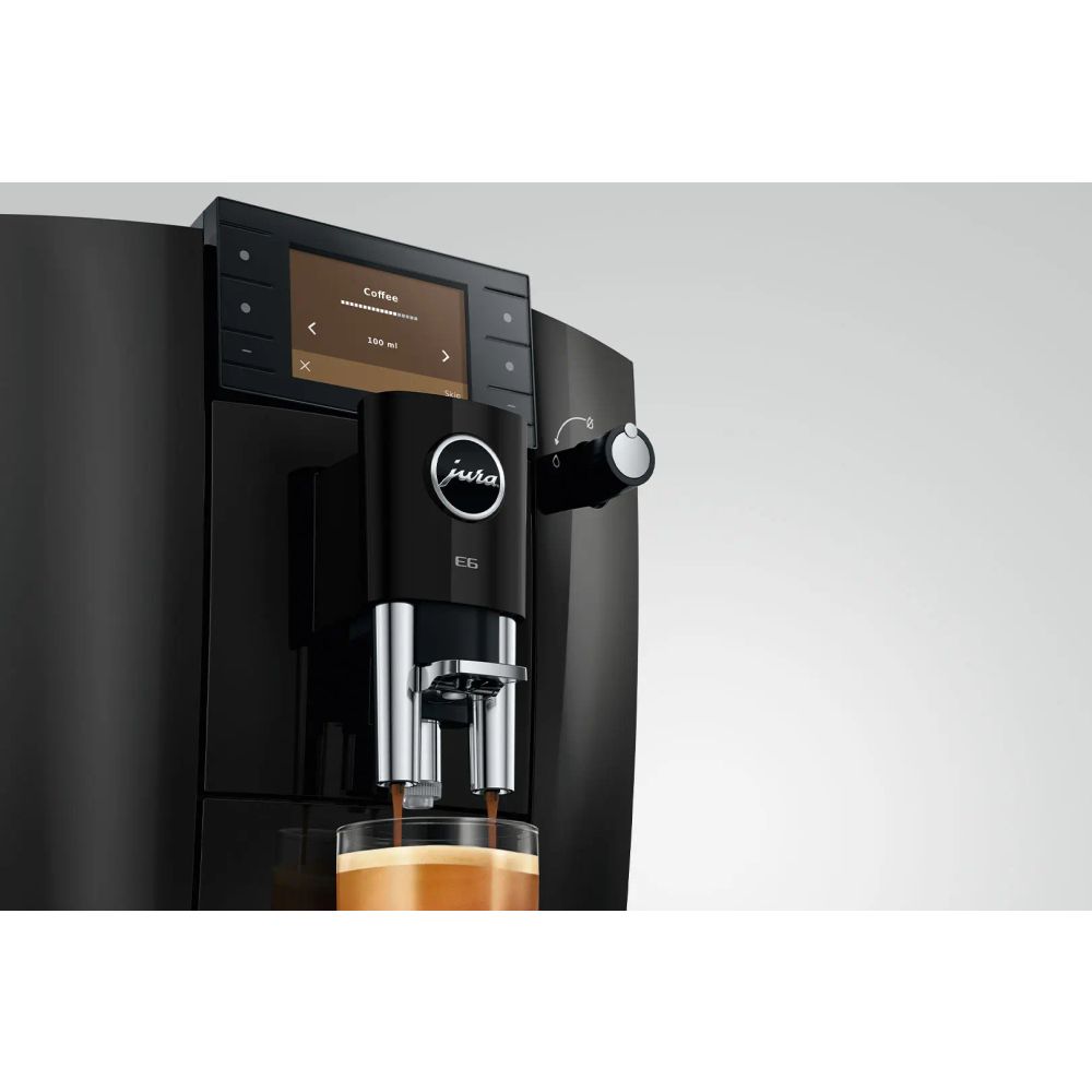 Jura E6 ED Piano Black koffiemachine