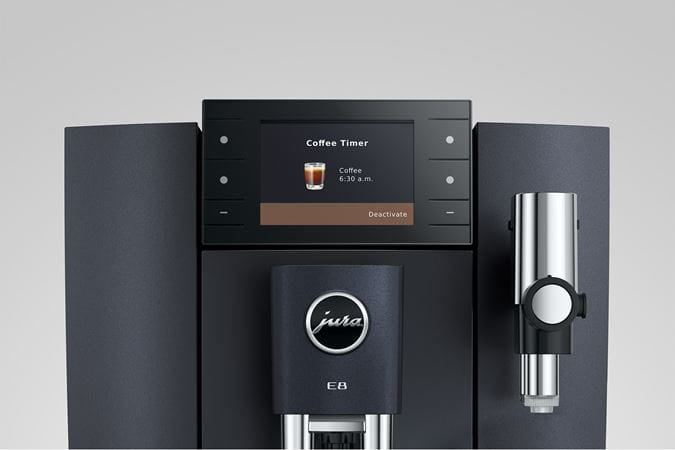 Jura E8 ED cosmic black volautomatische koffiemachine