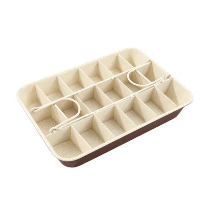 Point Virgule bakvorm met koekjesuitsteker 24*20*4cm