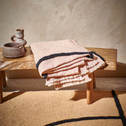 HK LIVING - Zacht geweven plaids - diverse kleuren - Oosterlinck