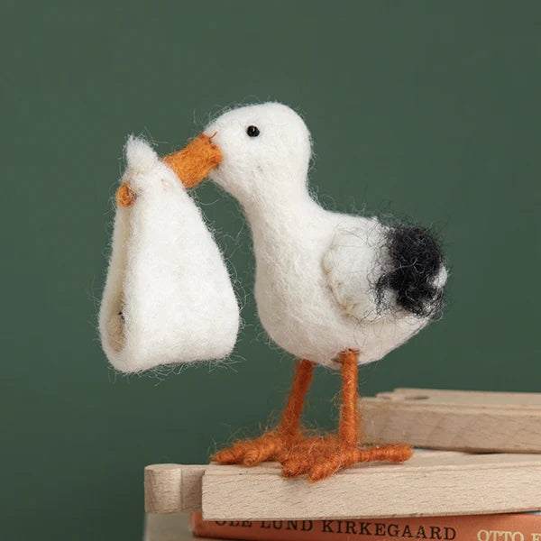 Gry & Sif Ooievaar met boreling vilt