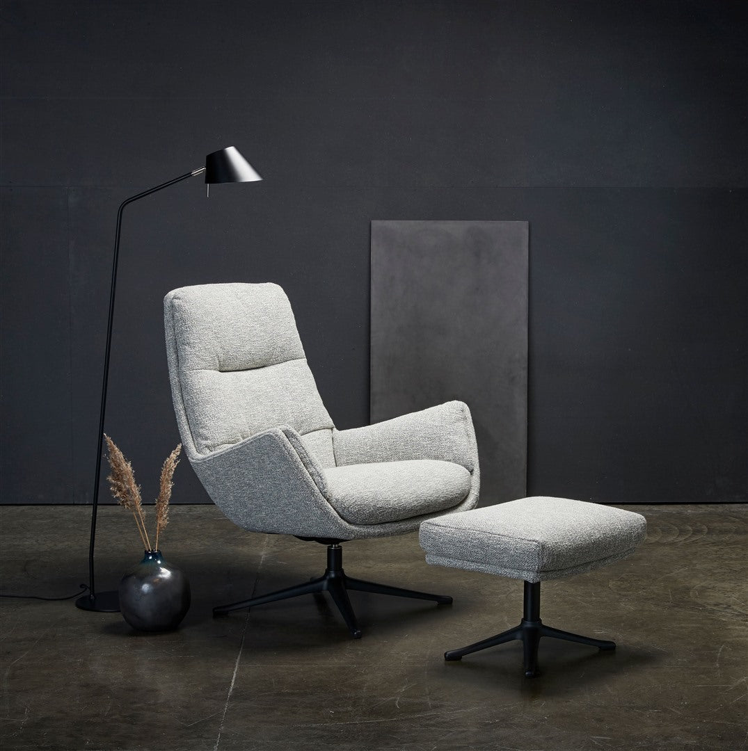 Flexlux Moro lounge met voetenbank - Oosterlinck