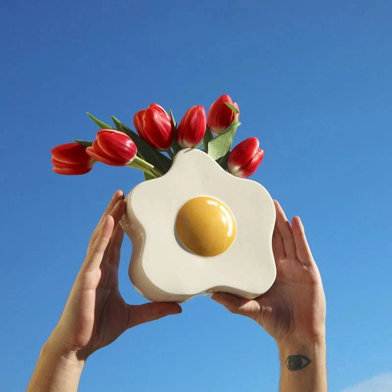 Fluid Market Vaas Egg - Oosterlinck