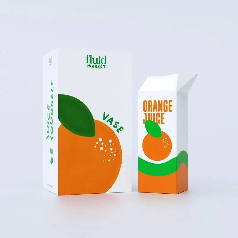 Fluid Market Vaas Orange Juice - Oosterlinck