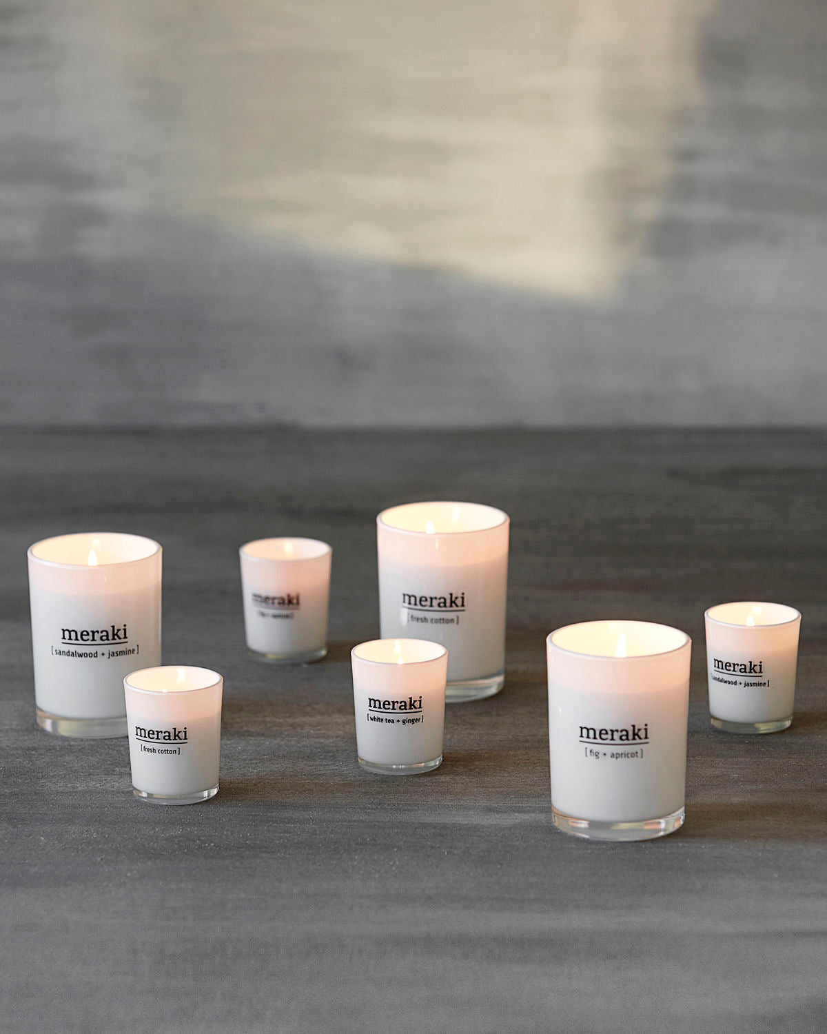 Meraki - Geurkaars - diverse geuren - Oosterlinck