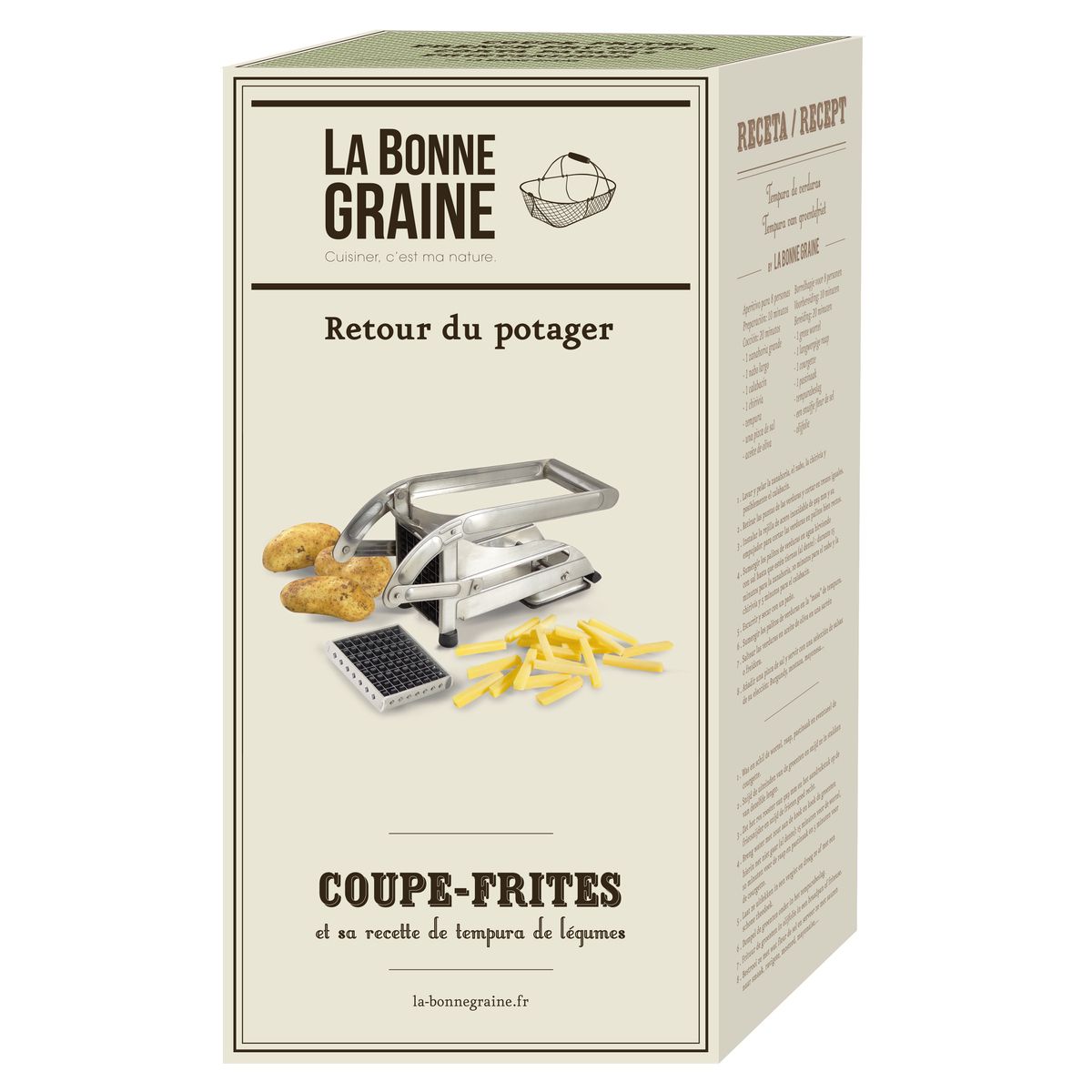 La Bonne Graine Frietsnijder inox - Oosterlinck