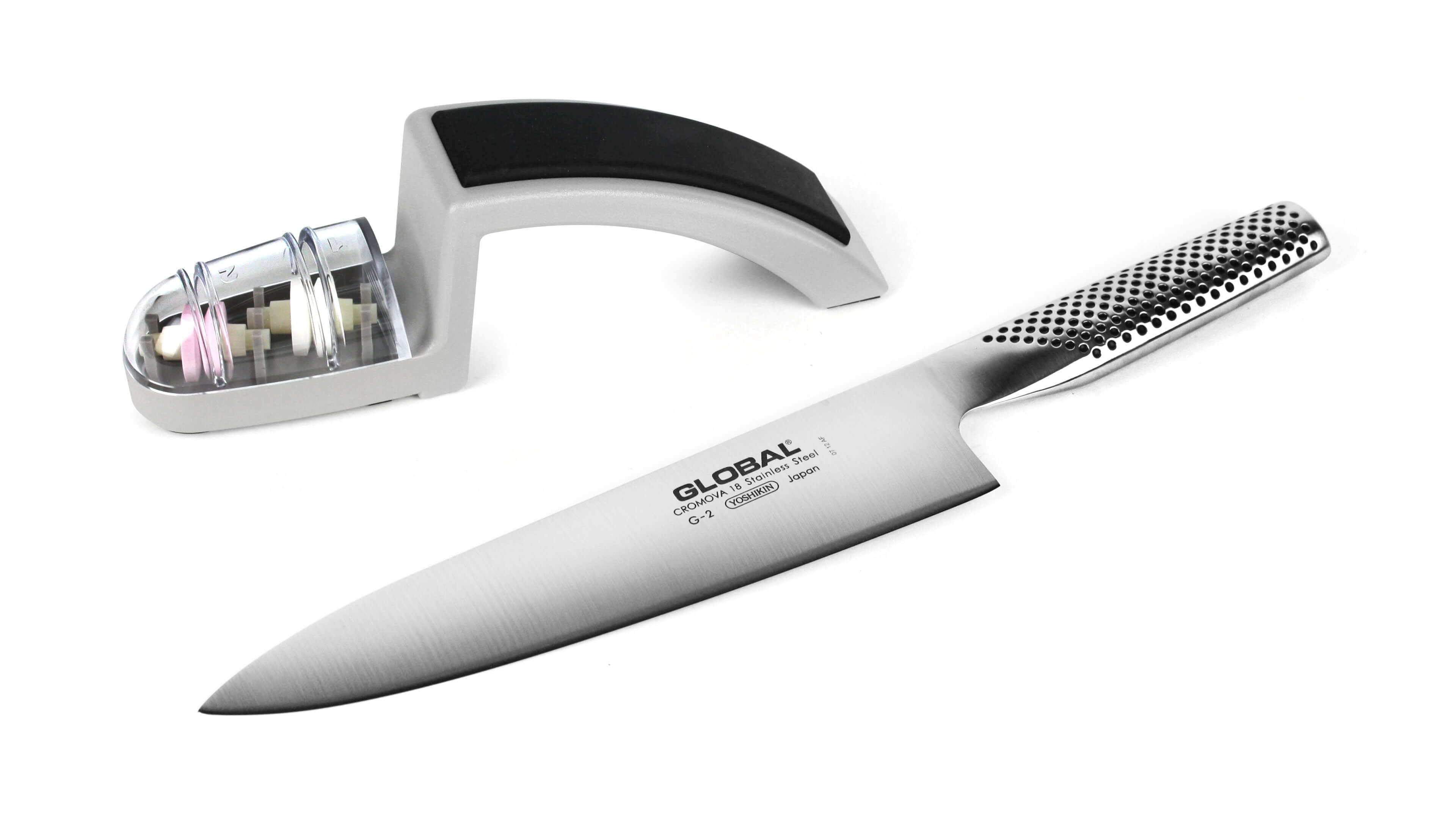 Global G2 koksmes 20cm MET GRATIS SLIJPER - Oosterlinck