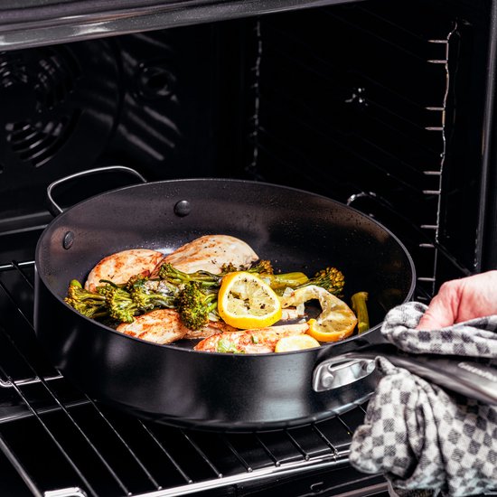 Greenpan Copenhagen sauteerpan 28cm met steel - Oosterlinck
